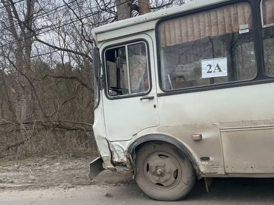 В Касимове Рязанской области произошло ДТП с участием автобуса