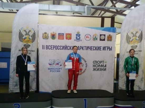 Спортсменка из Карелии завоевала серебряную медаль на Всероссийских Арктических играх