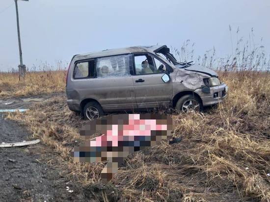Водитель Toyota Noah скончался после ДТП в Углегорском районе