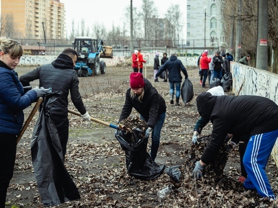 Более 2500 липчан вышли на улицы и убрали мусор