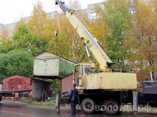 Более 300 незаконно установленных гаражей демонтировали в Вологде в 2022 году