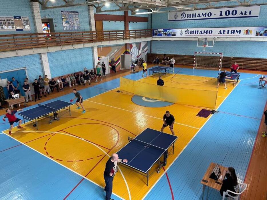 В Иванове состоялся турнир по настольному теннису среди сотрудников полиции региона