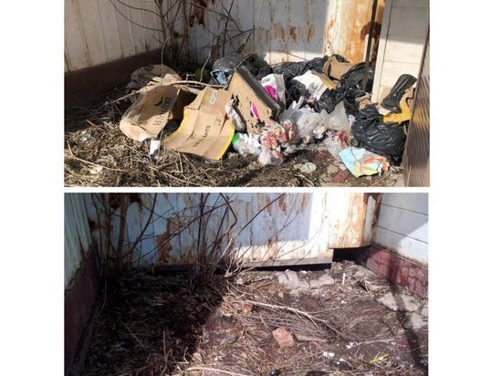 Смоленское «СпецАТХ» ликвидирует свалки в центре города