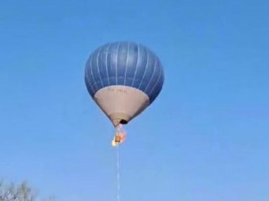 На видео попал пожар на воздушном шаре в Мексике