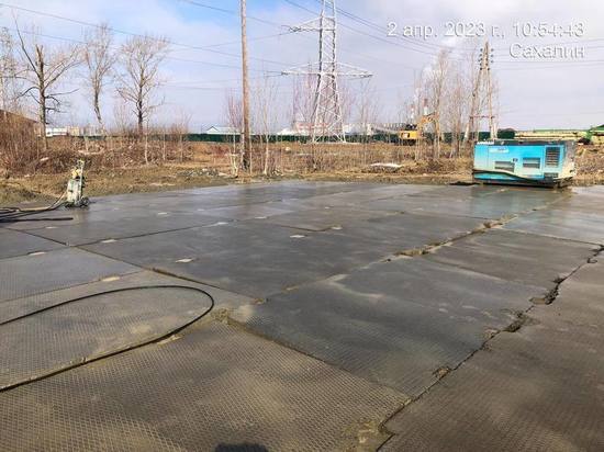 Власти зафиксировали вынос грязи со стройплощадки ЖК «Уюн» в Южно-Сахалинске