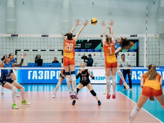 Волейболистки «Липчанки» завершили предварительный этап Суперлиги поражением