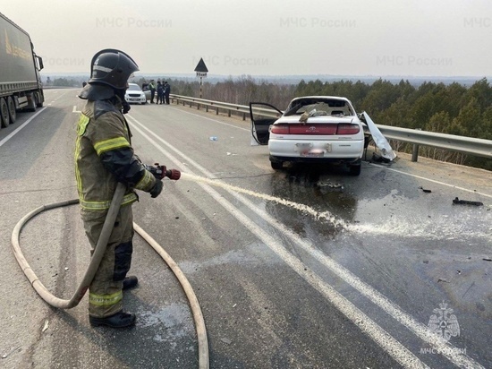 В Приамурье пострадали четыре человека в аварии на трассе «Амур»