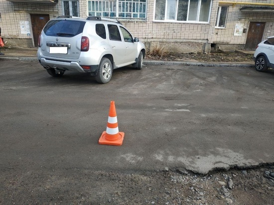 Водитель иномарки сбил мальчика на дворовой территории в Вологде
