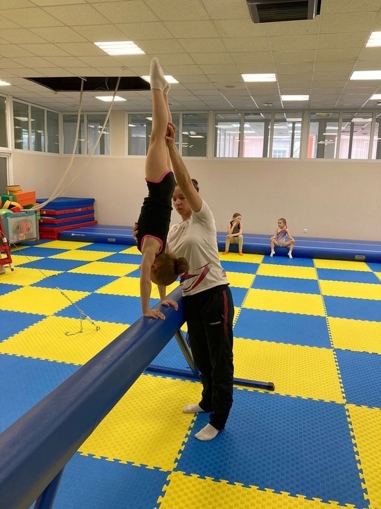 В Смоленске прошел мастер-класс по спортивной гимнастике