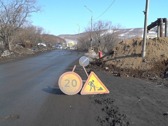 В столице Камчатки идет инженерный ремонт дорог