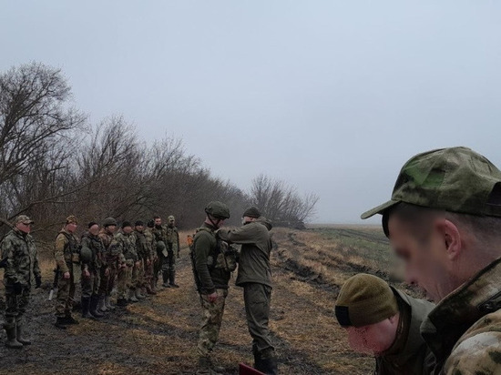 Доброволец из Удмуртии получил Орден Мужества