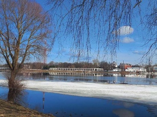 Уровень воды в Волхове достигнет критической отметки до 8 апреля