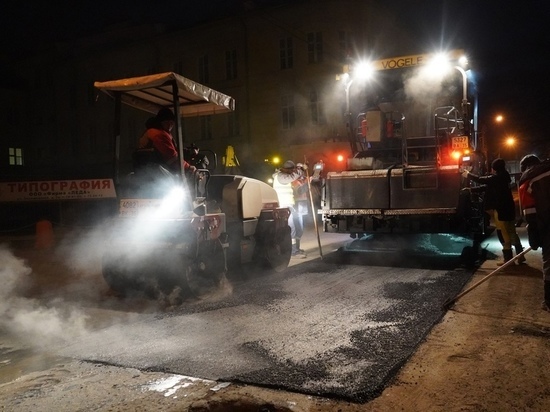 Ямочный ремонт дорог начнут сегодня ночью в Вологде