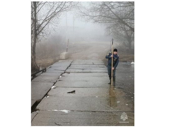 В деревне Агрофенино Калужской области восстановлено дорожное сообщение на ранее подтопленном участке