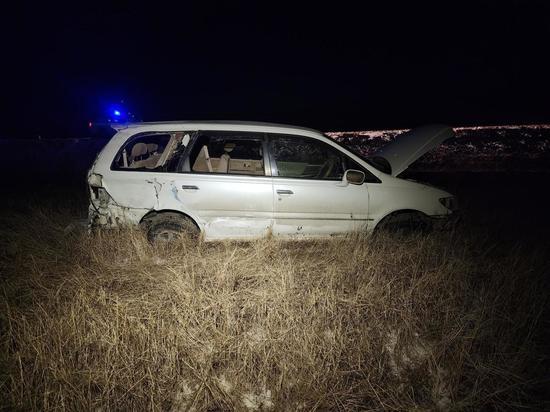 Пассажир пострадал в перевернувшемся Nissan Presage в Забайкалье