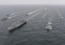 Американский авианосец USS Nimitz находится почти в 400 морских милях (740,8 км) восточнее Тайваня, он оказался в одном районе с китайским авианосцем «Шаньдун», который первый раз покинул Южно-Китайское море