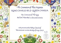 Букингемский дворец обнародовал изображение приглашения на коронацию короля Великобритании Карла III