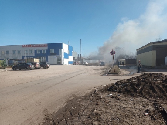 В Твери на Шишкова произошел серьезный пожар