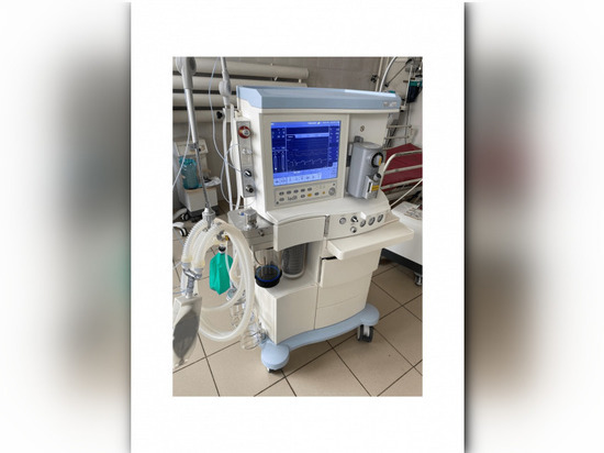 Больница Нефтекамска получила наркозный аппарат