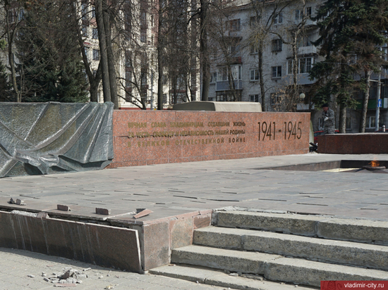 Во Владимире после майских каникул начнут благоустройство площади Победы