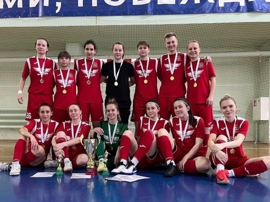 Женская команда из Орла выиграла чемпионат Союза Федераций футбола «Центр»