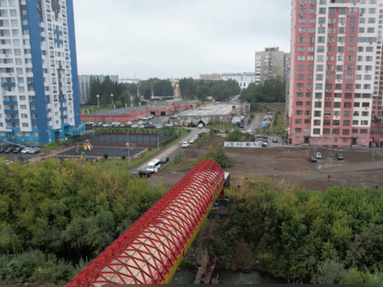 Власти ответили на вопрос о том, когда в Кемерове откроется “хрустальный мост”