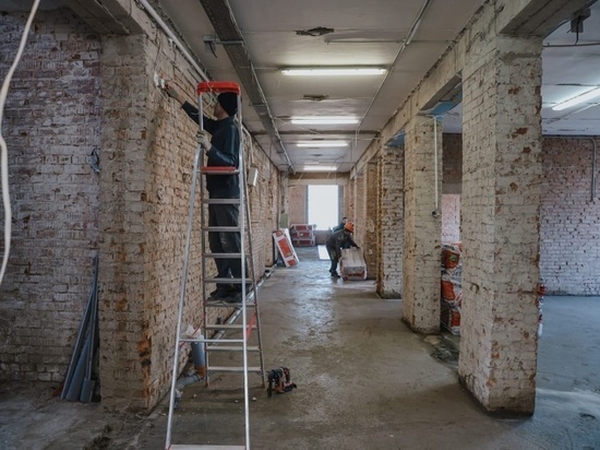 К сентябрю закончат ремонт в школе-интернате "Кадетский корпус" в Химках