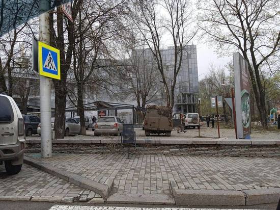 Центр Донецка подвергся массированному артудару