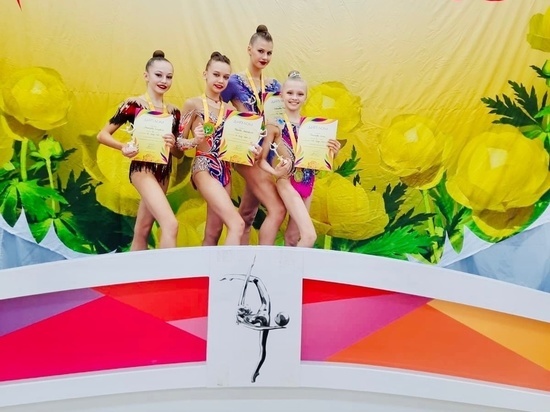 Рязанки завоевали две медали на Всероссийских соревнованиях по художественной гимнастике