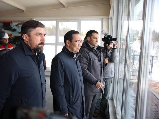 Глава Якутии посетил шахту "Инаглинская"
