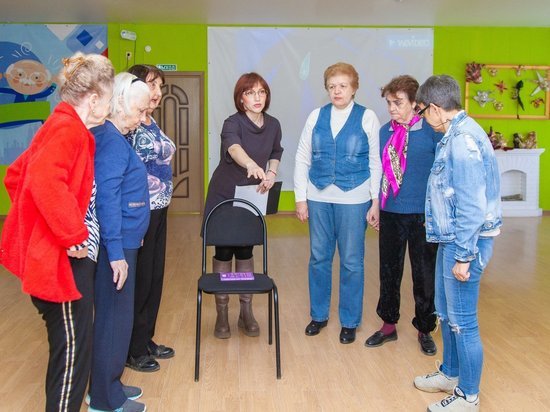 Астраханские пенсионеры зарядились отличным настроением
