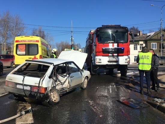 В Архангельске результате автоаварии пострадала 4-летняя девочка