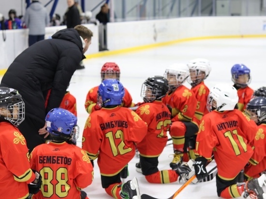 В Калмыкии прошел первый детский турнир по хоккею