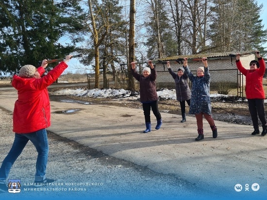 Пешком к своему здоровью: в Сергово открылся сезон скандинавской ходьбы