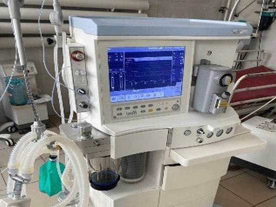 В больницу Башкирии поступил современный наркозный аппарат