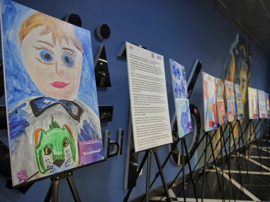 Выставка картин детей с ментальными особенностями открылась в ТРЦ «Гринвич» в Екатеринбурге