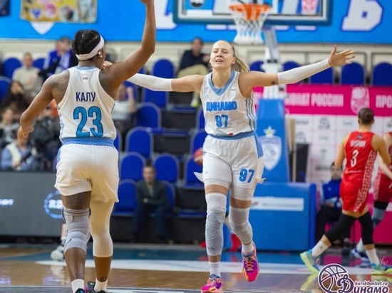 Курские баскетболистки «Динамо» победили столичную МБА