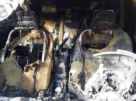 В Мотыгинском районе огонь уничтожил частные постройки и легковой автомобиль