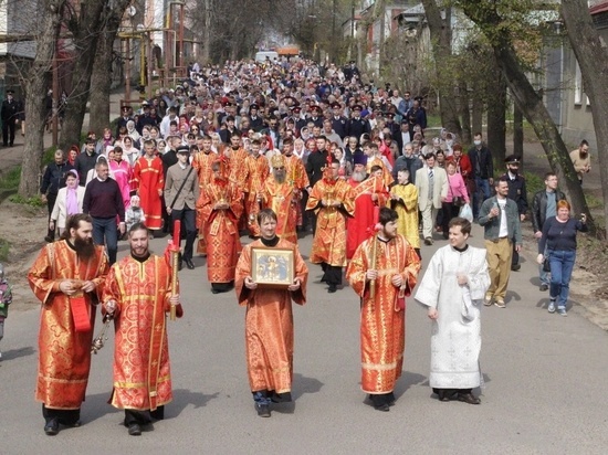 В Мичуринске пройдёт крестный ход 16 апреля