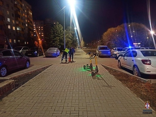 В Омске сбили девочку-подростка на электросамокате