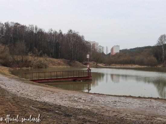 Солдатское озеро в Смоленске планируется благоустроить до 1 сентября 2023 года