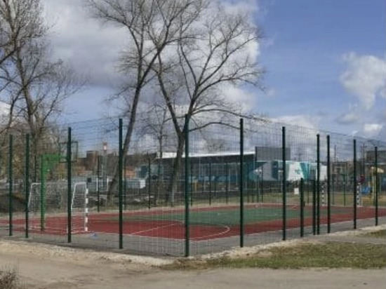 В парке культуры и отдыха Котовска обустроили спортплощадки