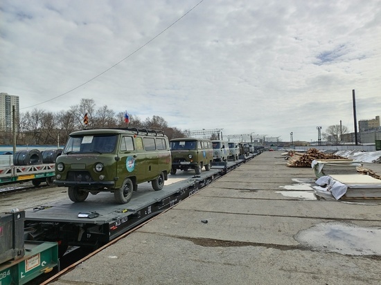 Из Новосибирской области в зону СВО отправили семь УАЗов