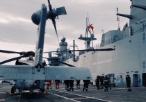 Президент Турции Реджеп Эрдоган представил самый большой военный корабль, первый в мире «носитель дронов» TCG Anadolu