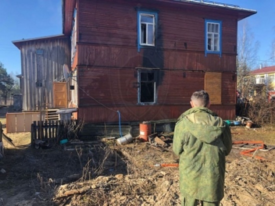 Костромские трагедии: при пожаре в поселке Нея погиб 43-летний мужчина