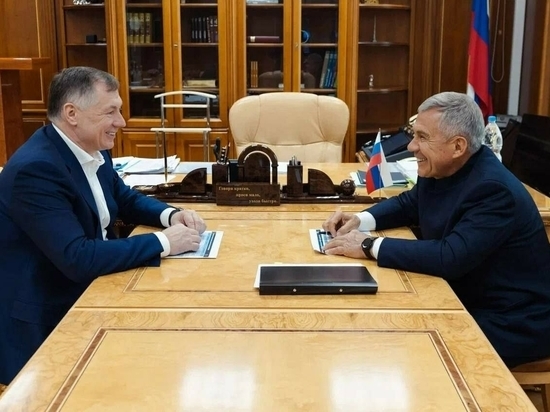 Минниханов и Хуснуллин обсудили татарстанские проекты в Москве