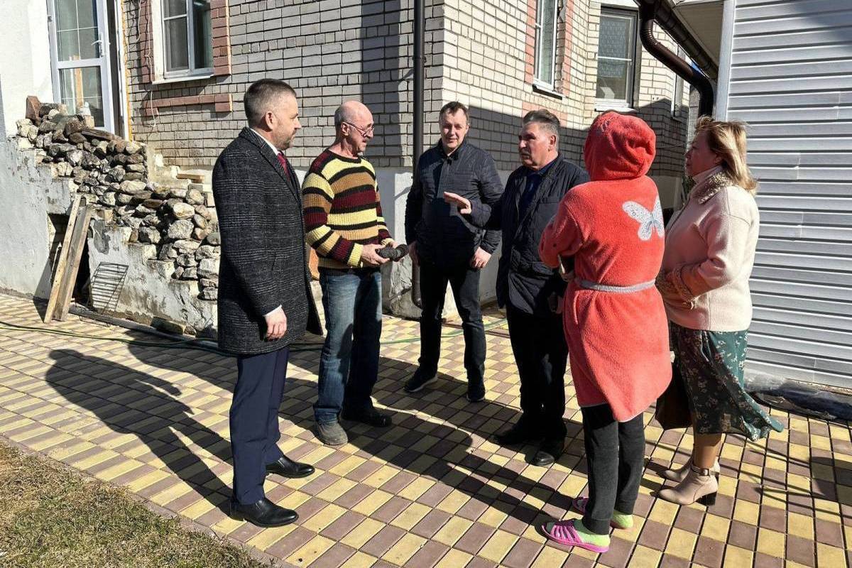 Сергей Деменков и Алексей Исаков посетили с рабочим визитом Волгореченск для решения вопросов по социальной газификации