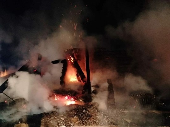 В Татарстане на пожаре в доме охранников погиб мужчина