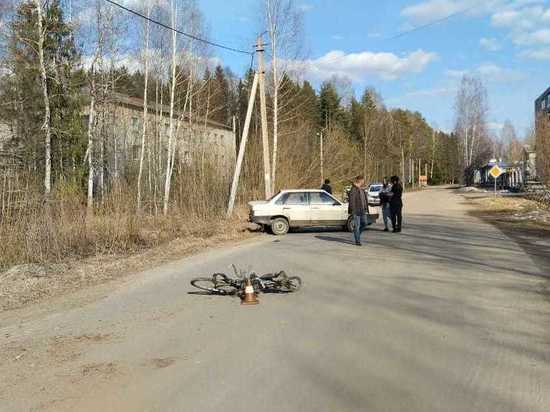 Пьяный водитель сбил пожилую велосипедистку в Кадуйском округе