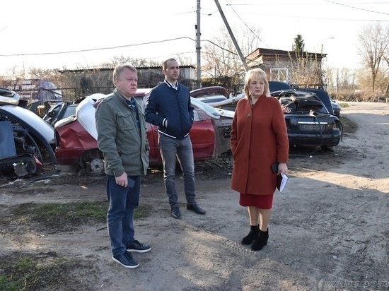 В Первомайском районе Пензы уберут автомобильную свалку и отловят бездомных собак